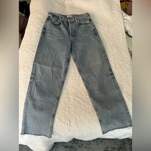 Citizens of Humanity Florence High Waist Wide Straight Leg Jeans